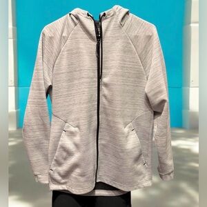 Russell Athletic Black Fusion Knit Hoodie SMALL WITH POCKETS